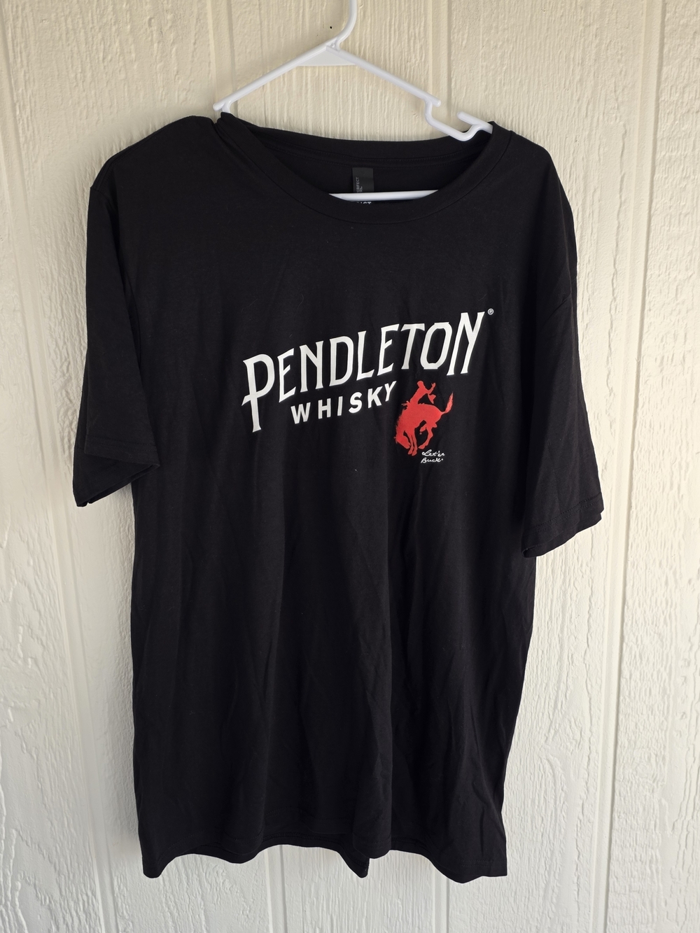 Pendleton Whisky Black Short Sleeve Graphic Tee, Size XL